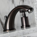 Manhattan Two-Handle 3-Hole Deck Mount Widespread Bathroom Faucet with Retail Pop-Up Drain