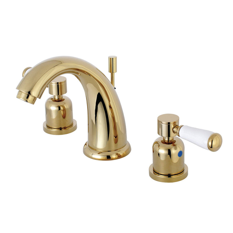 Paris Two-Handle 3-Hole Deck Mount Widespread Bathroom Faucet with Pop-Up Drain