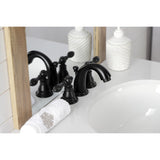 American Classic Two-Handle 3-Hole Deck Mount Widespread Bathroom Faucet with Pop-Up Drain