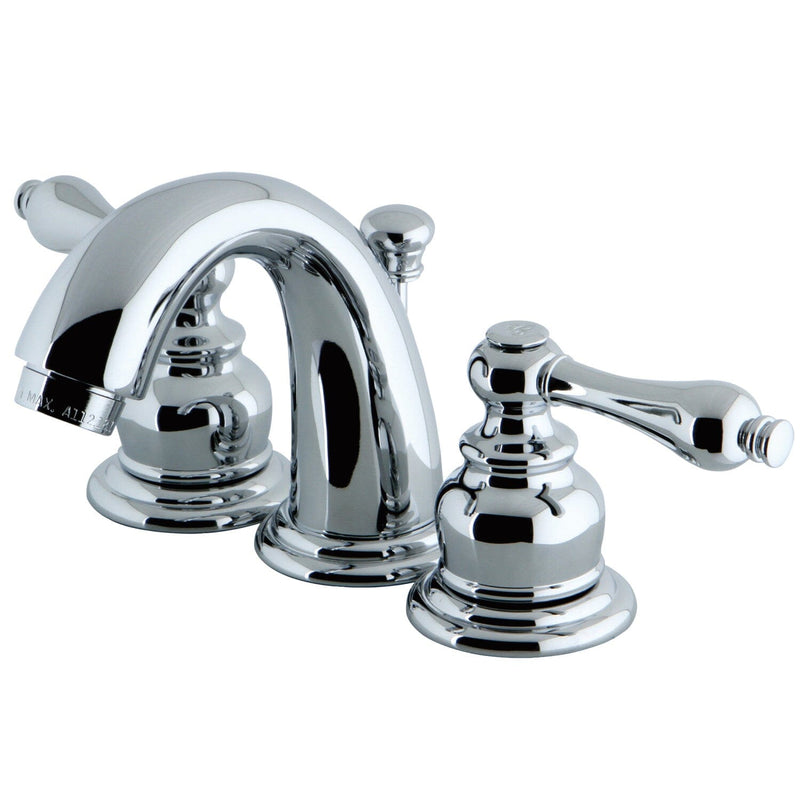 Victorian Two-Handle 3-Hole Deck Mount Widespread Bathroom Faucet with Pop-Up Drain