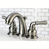 Magellan Two-Handle 3-Hole Deck Mount Widespread Bathroom Faucet with Pop-Up Drain
