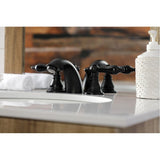 Duchess Two-Handle 3-Hole Deck Mount Mini-Widespread Bathroom Faucet with Pop-Up Drain