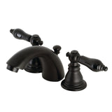 Duchess Two-Handle 3-Hole Deck Mount Mini-Widespread Bathroom Faucet with Pop-Up Drain