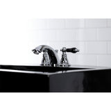 Duchess Two-Handle 3-Hole Deck Mount Mini-Widespread Bathroom Faucet with Pop-Up Drain