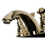 Duchess Two-Handle 3-Hole Deck Mount Mini-Widespread Bathroom Faucet with Pop-Up Drain