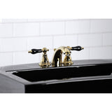 Duchess Two-Handle 3-Hole Deck Mount Mini-Widespread Bathroom Faucet with Pop-Up Drain