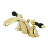 Duchess Two-Handle 3-Hole Deck Mount Mini-Widespread Bathroom Faucet with Pop-Up Drain