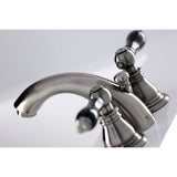 Duchess Two-Handle 3-Hole Deck Mount Mini-Widespread Bathroom Faucet with Pop-Up Drain