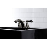 Duchess Two-Handle 3-Hole Deck Mount Mini-Widespread Bathroom Faucet with Pop-Up Drain