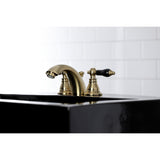 Duchess Two-Handle 3-Hole Deck Mount Mini-Widespread Bathroom Faucet with Pop-Up Drain