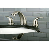 Legacy Two-Handle 3-Hole Deck Mount Widespread Bathroom Faucet with Retail Pop-Up Drain
