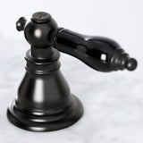 Duchess Two-Handle 3-Hole Deck Mount Widespread Bathroom Faucet with Retail Pop-Up Drain
