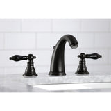Duchess Two-Handle 3-Hole Deck Mount Widespread Bathroom Faucet with Retail Pop-Up Drain