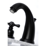 Victorian Two-Handle 3-Hole Deck Mount Widespread Bathroom Faucet with Pop-Up Drain