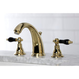 Duchess Two-Handle 3-Hole Deck Mount Widespread Bathroom Faucet with Retail Pop-Up Drain