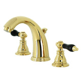 Duchess Two-Handle 3-Hole Deck Mount Widespread Bathroom Faucet with Retail Pop-Up Drain
