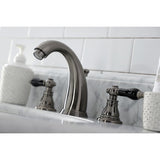 Duchess Two-Handle 3-Hole Deck Mount Widespread Bathroom Faucet with Retail Pop-Up Drain