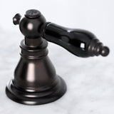 Duchess Two-Handle 3-Hole Deck Mount Widespread Bathroom Faucet with Retail Pop-Up Drain