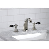 Duchess Two-Handle 3-Hole Deck Mount Widespread Bathroom Faucet with Retail Pop-Up Drain