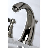 Duchess Two-Handle 3-Hole Deck Mount Widespread Bathroom Faucet with Retail Pop-Up Drain