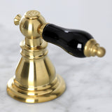 Duchess Two-Handle 3-Hole Deck Mount Widespread Bathroom Faucet with Retail Pop-Up Drain