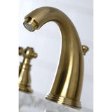 Duchess Two-Handle 3-Hole Deck Mount Widespread Bathroom Faucet with Retail Pop-Up Drain