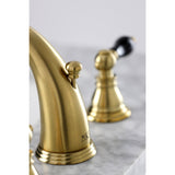 Duchess Two-Handle 3-Hole Deck Mount Widespread Bathroom Faucet with Retail Pop-Up Drain