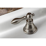 American Classic Two-Handle 3-Hole Deck Mount Widespread Bathroom Faucet with Retail Pop-Up Drain