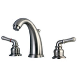 Magellan Two-Handle 3-Hole Deck Mount Widespread Bathroom Faucet with Pop-Up Drain