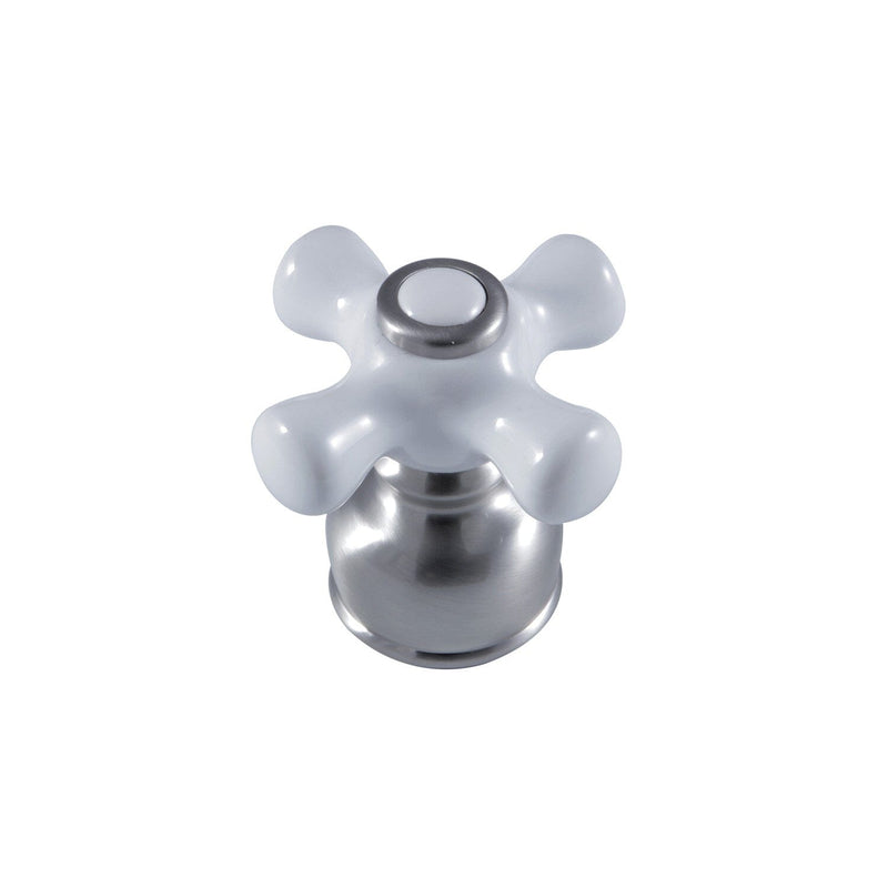 Porcelain Cross Handle, Diverter for Tub and Shower Faucet