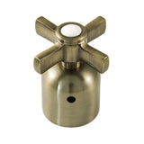 Millennium Metal Cross Handle, Diverter for Tub and Shower Faucet