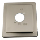 Stylobate Shower Escutcheon Plate
