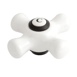 Porcelain Cross Handle (Cold Side)