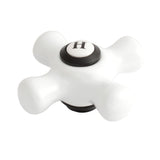 Porcelain Cross Handle (Hot Side)