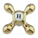 Brass Cross Handle (Hot Side)