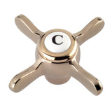 Essex Brass Cross Handle (Cold Side)