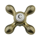 Brass Cross Handle (Cold Side)