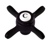 Essex Brass Cross Handle (Cold Side)