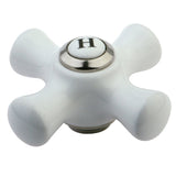 Porcelain Cross Handle (Hot Side)