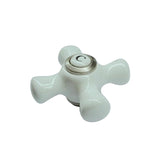 Porcelain Cross Handle (Cold Side)