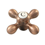 Brass Cross Handle (Cold Side)