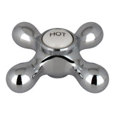 Brass Cross Handle (Hot Side)