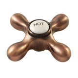 Brass Cross Handle (Hot Side)