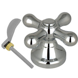 Metal Cross Handle with Diverter