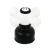 Porcelain Cross Handle (Hot Side)