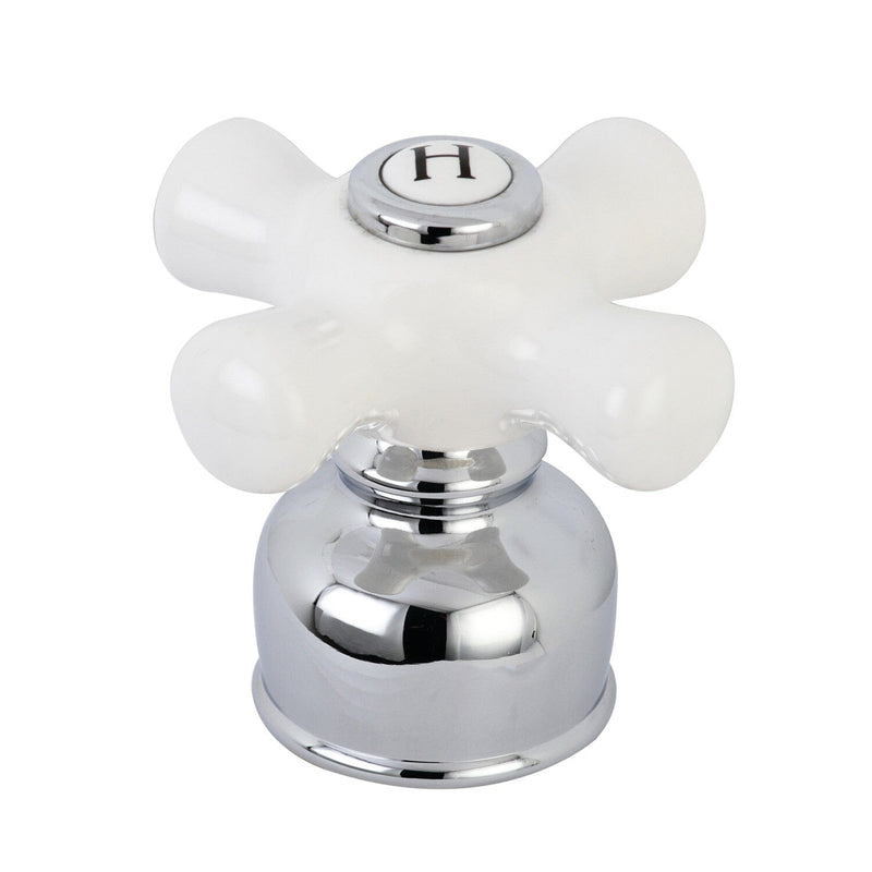 Porcelain Cross Handle (Hot Side)