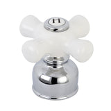 Porcelain Cross Handle (Hot Side)