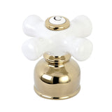 Porcelain Cross Handle (Cold Side)