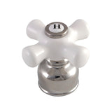 Porcelain Cross Handle (Hot Side)