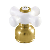 Porcelain Cross Handle (Hot Side)